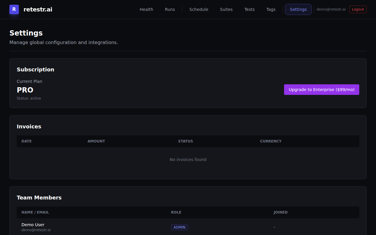 Webhooks &amp; Integrations